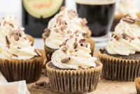 Decadent Guinness Cupcakes