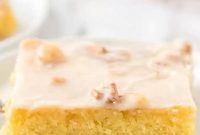 Vanilla Texas Sheet Cake