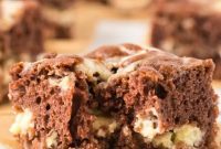 Decadent German Chocolate Cheesecake Bars