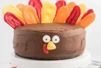 Festive Turkey Cake