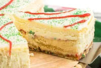 Iconic Christmas Tree Cheesecake