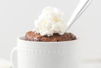 Decadent Nutella Mug Cake