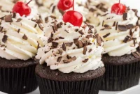 Decadent Black Forest Cupcakes