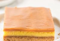 Decadent Caramel Cheesecake Squares