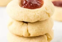 THUMBPRINT JAM COOKIES