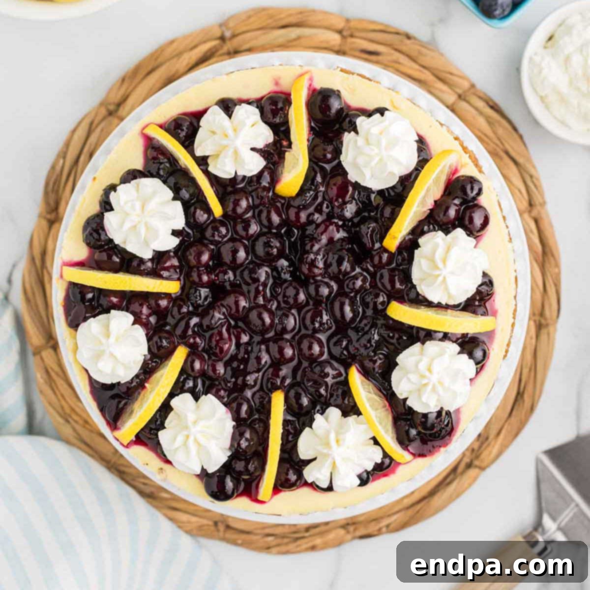 Heavenly Lemon Blueberry Cheesecake 1 featured 124636