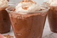 Decadent Chocolate Mousse Cups