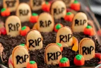 Spooky Graveyard Dirt Cake