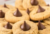 Peanut Butter Blossom Cookies