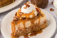 Velvet Sweet Potato Cheesecake