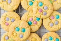 Springtime Cake Mix Cookies