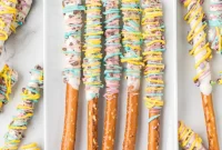 Hoppy Easter Pretzel Rods