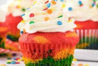 Kaleidoscope Cupcakes