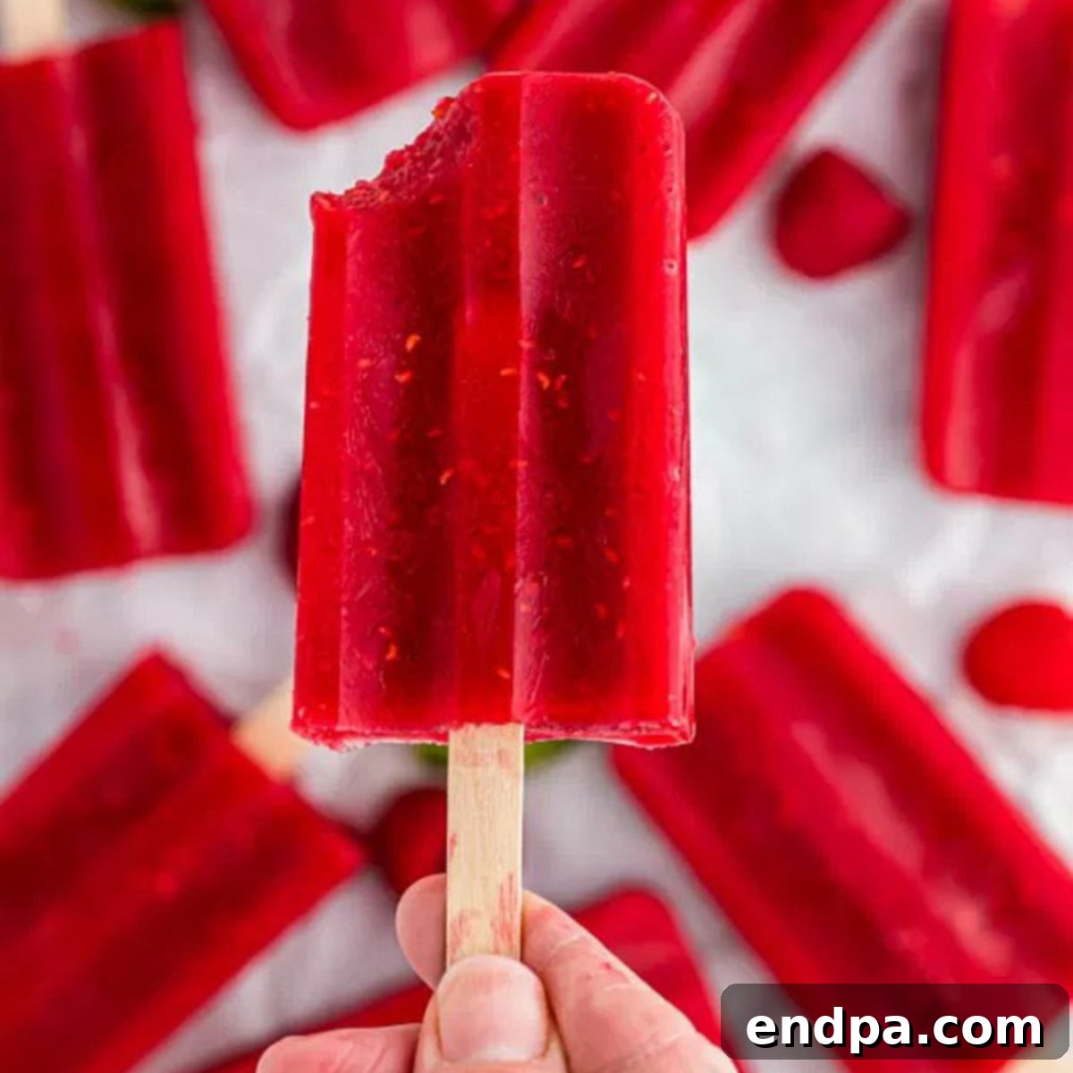 Bursting Berry Bliss: Homemade Raspberry Pops 1 featured 18962