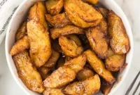 Golden Air Fryer Apple Slices