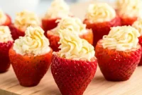 Strawberry Cheesecake Bites