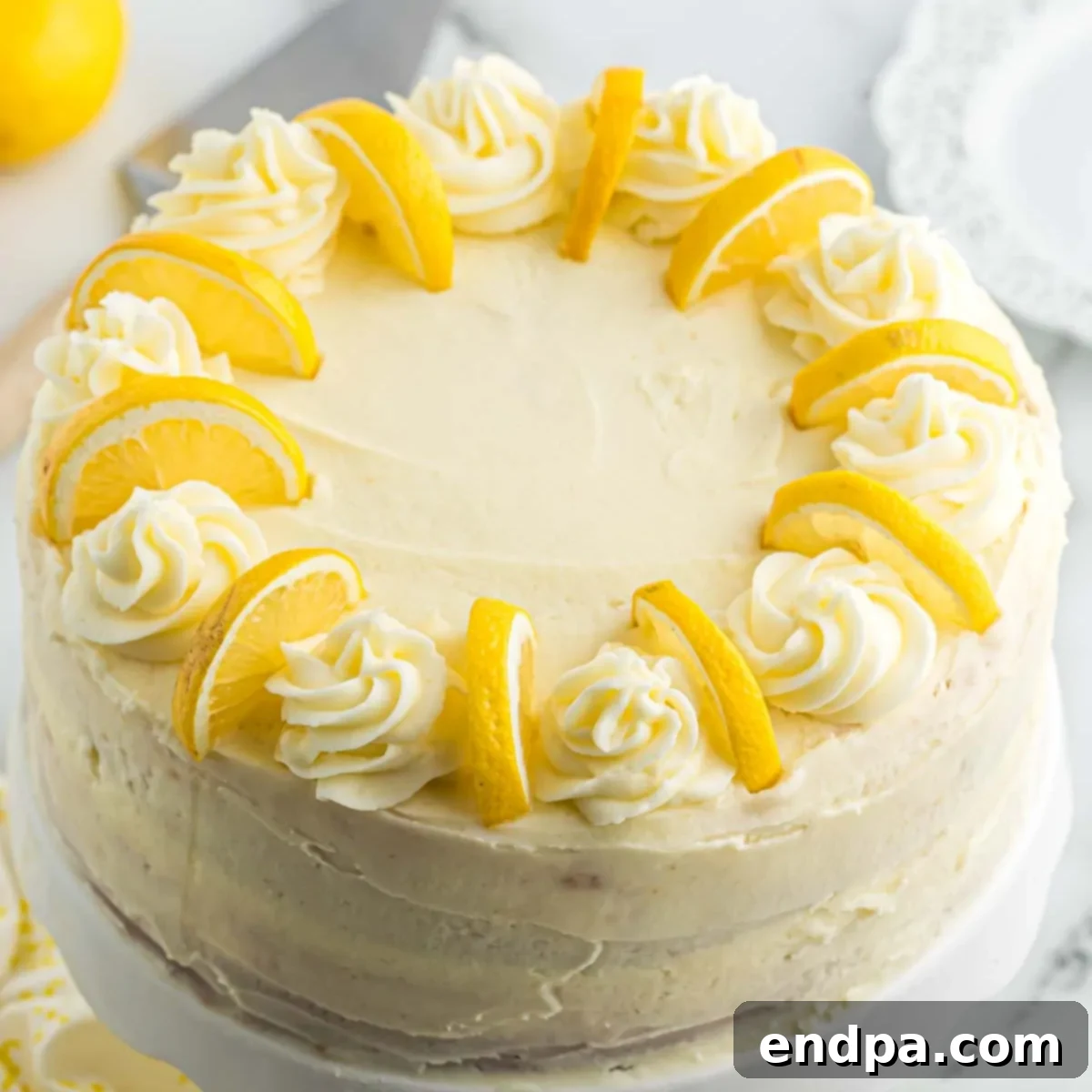 Sunshine Lemon Cake 1 featured 2234