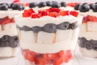 Red White and Blue Parfait