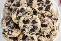 Decadent Oreo Cheesecake Cookies