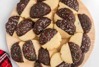 Indulgent Chocolate-Dipped Sugar Cookies