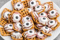 Creepy Peepers Halloween Bites