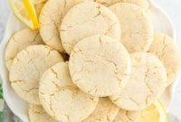 Bright Lemon Sugar Cookies