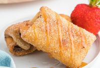 Crispy Cheesecake Chimis