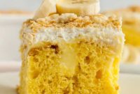 Banana Dream Pudding Cake