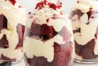 Crimson Velvet Trifle Indulgence