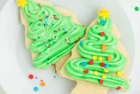 Holiday Tree Sugar Cookie Delights