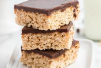 Caramel Chocolate Crunch Squares