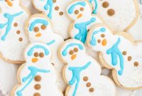 Starbucks Whimsical Snowman Cookie