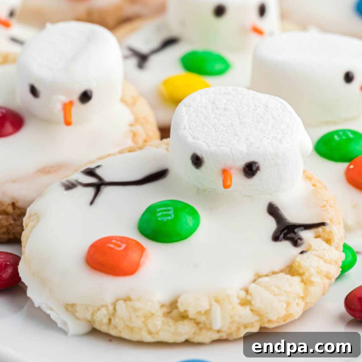 Whimsical Melted Snowman Treats 1 featured 30250