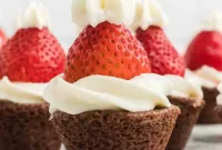 Ho-Ho-Ho Brownie Hats