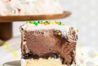 The Ultimate Homemade Ice Cream Cake
