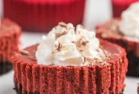 Petite Red Velvet Cheesecakes