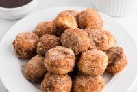 Air Fryer Donut Poppers