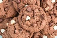 Ultimate Triple Chocolate Cookies