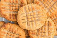 Air Fryer Peanut Butter Cookie Bliss