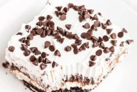 No-Bake Chocolate Lasagna Delight
