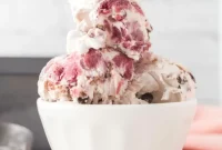 Dark Cherry Chocolate Dream Ice Cream