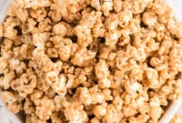 Decadent Cookie Butter Popcorn