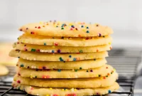 Effortless 3 Ingredient Sugar Cookies
