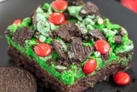 Grinch Green Brownies