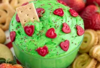 Heart-Growing Grinch Dip