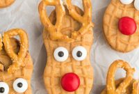 Rudolph Nutter Butter Treats