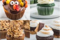Festive & Simple: 51 Thanksgiving Cupcake Inspirations