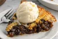 Traditional Christmas Mincemeat Pie