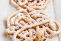 Golden Fried Funnel Cake Perfection