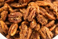 Irresistible Air Fryer Candied Pecans